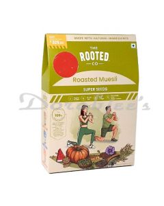 THE ROOTED CO - ROASTED MUESLI - SUPER SEEDS 400G