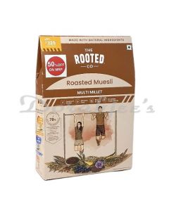 THE ROOTED COMPANY  - ROASTED MUESLI - MULTI MILLET 400G