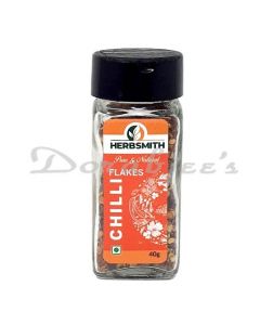 HERBSMITH CHILLI FLAKES 40G