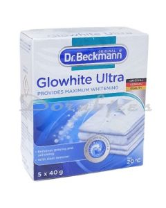 DR BECKMANN GLOW WHITE ULTRA STAIN REMOVER 5X40G