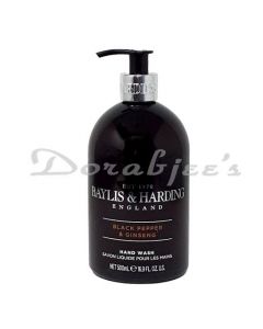 BAYLIS & HARDING BLACK PEPPER GINSENG HAND WASH 500ML