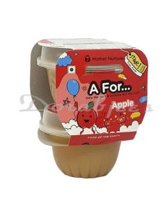 MOTHER NURTURE | A FOR APPLE -  APPLE PUREE - STAGE 1 (4+ MONTHS) BABY FOOD 240GM