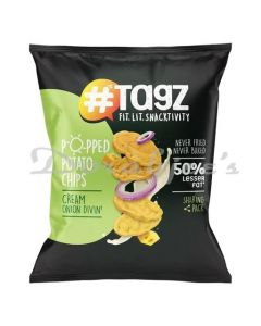 KVELLER MULTIGRAIN POPPED CHIPS CREAM & ONION 30 GM