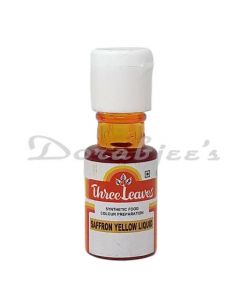 THREE LEAVES SAFFRON YELLOW LIQUID 20ML