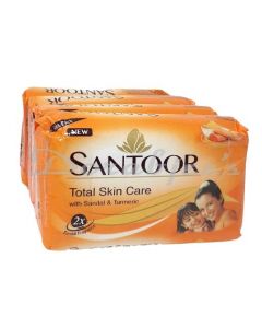 SANTOOR SANDAL TURMURIC SOAP 4*115