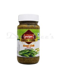 PRIYA GREEN CHILLI PICKLE 300G