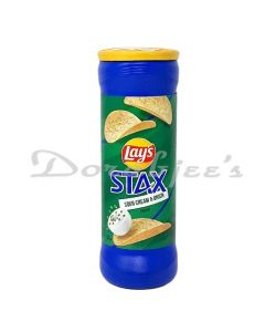 LAYS STAX SOUR CREAM & ONION 155G