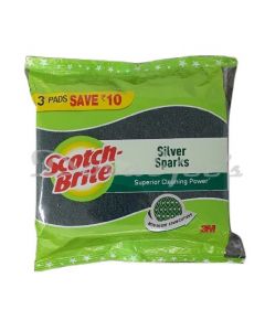 SCOTCH BRITE SCRUBBER PAD 10*14*3