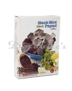 ROSHNEE BLACK RICE MINT PAPAD 80G