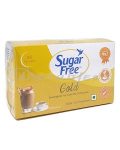 CADILA SUGAR FREE GOLD SACHET 25 S