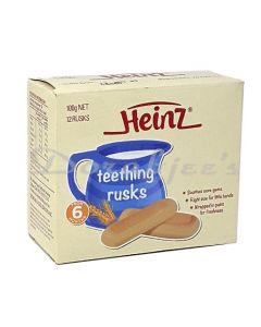 HEINZ TEETHING RUSKS 6-36M 100G