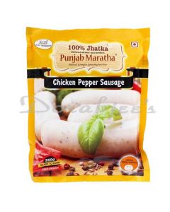 PM PUNJAB MARATHA   CHICKEN  PEPPER SAUSAGE 250G