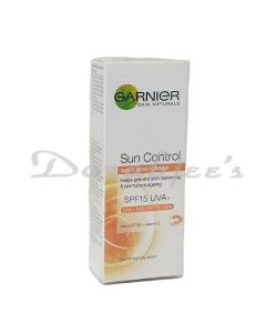 GARNIER SKIN NATURAL SUN CONTROL DAILY MOISTURIZER SPF15