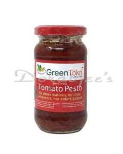 GREEN TOKRI SUN DRIED TOMATO PESTO 200G