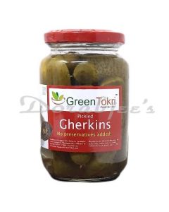 GREEN TOKRI PICKLED GHERKINS SL 350