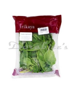 TRIKAYA FARMS  BABY SPINACH 100 G