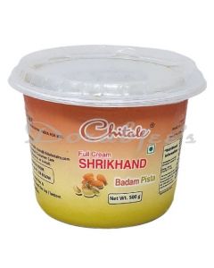 CHITALE BADAM PISTA SHRIKHAND 500G