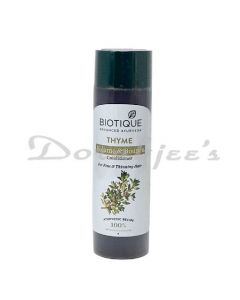 BIOTIQUE BIO THYME HAIR CONDITIONER