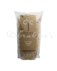 CONSCIOUS FOOD ORGANIC SIKANDER BR RICE 1KG