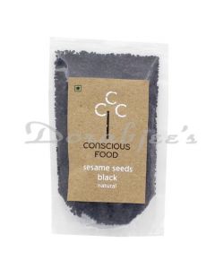 CONSCIOUS FOOD ORGANIC BLACK SESAME 100G