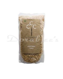 CONSCIOUS FOOD ORGANIC SYA BEANS  500