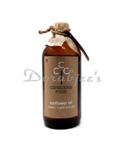 CONSCIOUS FOOD ORGANIC SUN FLOWER OIL 50ML