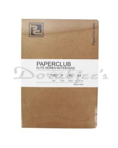 PAPERCLUB KRAFT STITCHED SPINE NOTEBOOK 53223 PLAIN