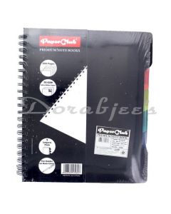 PAPERCLUB WIRO PP PLAIN NOTEBOOK 53080 300 PAGES