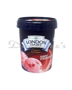 LONDON DAIRY NAT STRAWBERRY 500ML