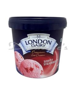 LONDON DAIRY NAT STRAWBERRY 1LTR