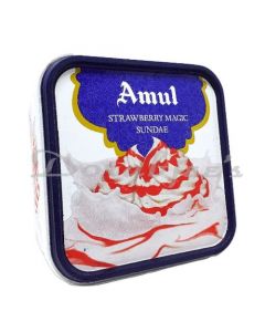 AMUL ICE CREAM STRAWBERRY MAGIC 1L