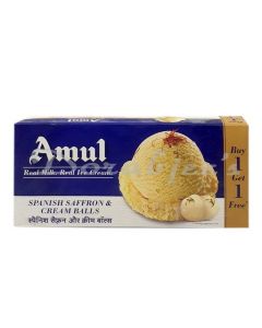 AMUL ICE CREAM SAFFRON 750G1+1