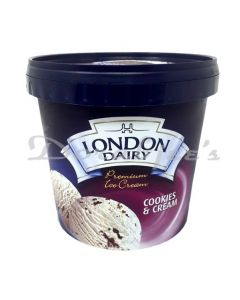 LONDON DAIRY COOKIES & CREAM 1LTR