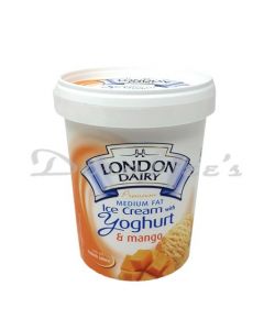 LONDON DAIRY MEDIUM FAT YOGURT MANGO 500ML