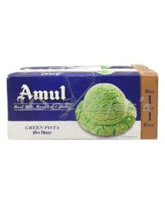 AMUL ICE CREAM GREEN PISTA 750ML