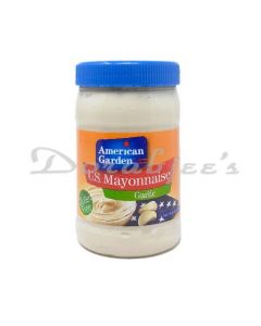 AMERICAN GARDEN GARLIC MAYONNAISE 473G