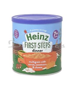 HEINZ BABY MULTIGRAIN WITH CARROT SWEET CORN CHEESE 200G