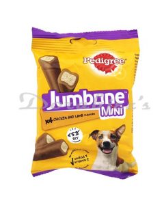 PEDIGREE DOG SNACKS JUMBONE CHICKEN LAMB SMALL 8*8*160G