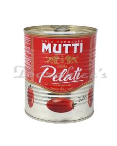 MUTTI WHOLE PEELED TOMATO TIN 800G