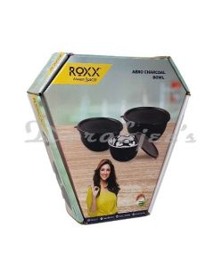 ROXX 5617 AERO CHARCOAL BOWL SET3