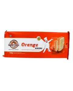 GOURMETS DELITE ORANGE WAFER ROLL 200