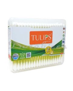 TULIPS COTTON BUDS FLAT BOX100