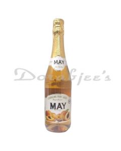 MAY SPARKLING NON ALCOHOLIC PEACH JUICE 750 ML