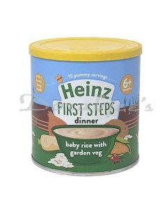 HEINZ BABY RICE GARDEN VEG 200