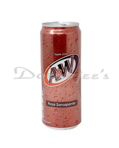 A & W SOFT DRINK CAN 330 ML