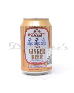 ROYALTY DIET GINGER BEER 330ML