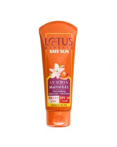 LOTUS SUNSCREEN SPF 50 MATTE GEL 100GMS