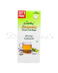 ECO VALLEY ORGGANIC PURE GREEN TEA 50S