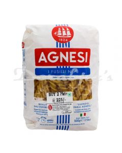 AGNESI PASTA FUSILLI RIGATE TWIST500