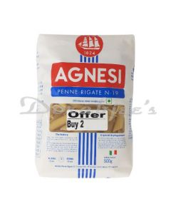 AGNESI PASTA PENNE RIGATE N 19 500G